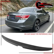 Fits 08-12 Honda Accord Sedan Oe Style Rear Trunk Spoiler Wing Matte Black Abs Fits 08-12 Honda Accord Sedan Oe Style Rear Trunk Spoiler Wing Matte Black Abs