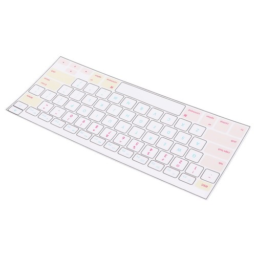 Keyboard Stickers Replacement PVC Dustproof Desktop Keyboard Stickers For CB - Afbeelding 4 van 22