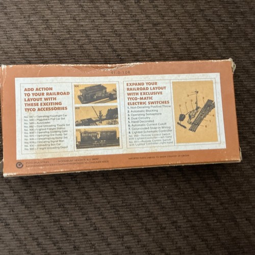 Vintage TYCO HO Scale 8 Wheel Caboose UNION PACIFIC With/ Box - Picture 3 of 4