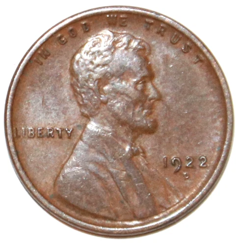 1922-D Lincoln Cent - Extra Fine - #1772E