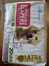 Paw Inspired X-Large Female Diapers