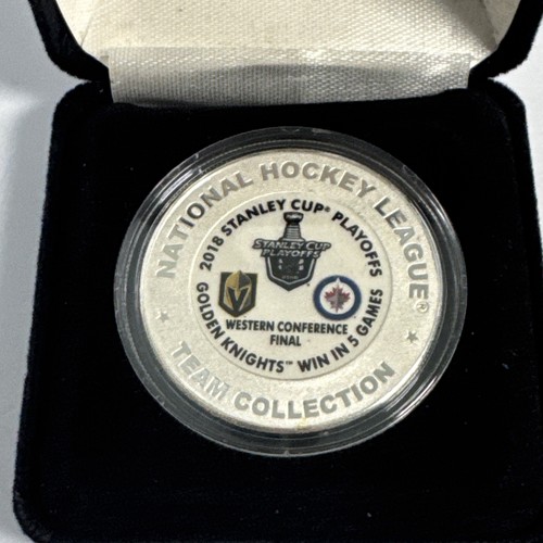 Vegas Golden Knights Highland Mint Eröffnungssaison versilberte Siegmünze - Bild 5 von 8