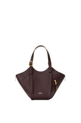 LOEWE Hammock Flip $3950 Dark Chestnut Shoulder Bag New & Authentic