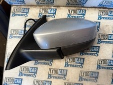 2013 SKODA RAPID PASSENGER SIDE ELECTRIC WING MIRROR SILVER E9026636