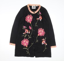 Storybook Knits Damen Strickjacke schwarz Blu...