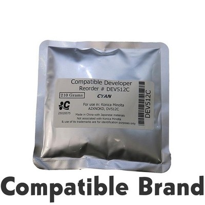 FOR KONICA MINOLTA CYAN DEVELOPER 210 GRAMS DEVELOPER DEVELOPER ONLY A2XN0KD DV5
