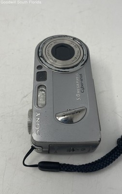 Sony Cyber-shot DSC-P10 5.0MP Digital Camera - Silver for sale