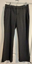Liverpool L.A. Kelsey Flare Ponte Pants Heathered Charcoal 29  Inseam Size 4/27
