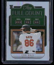 2024 Panini Three and Two #10 Coby Mayo Full Count Holo Foil #/99