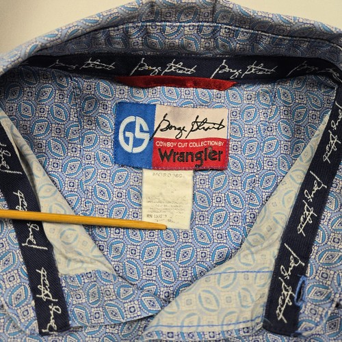 Wrangler George Strait Cowboy Cut Western Shirt 4XL Retro-Inspired Rodeo Classic - Picture 5 of 10