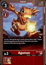 Agumon - BT1-010 (Resurgence Booster Reprint)  R Resurgence Booster Digimon LP