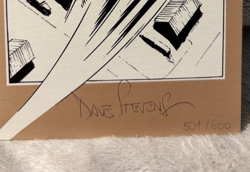 Dave Stephens Aedena The Rocketeer Responds Post Cards Signed And Numbered 1985 - Picture 4 of 14