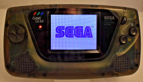 SEGA Game Gear Console - Recapped, IPS Screen, Glass lens, New shell