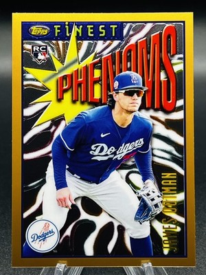 2023 Topps Finest Flashbacks Insert #51 James Outman RC Rookie Dodgers NM-MT