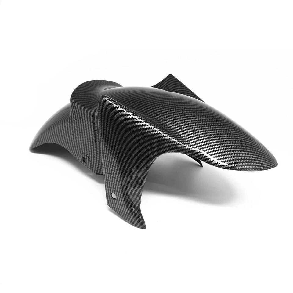 Carenado protector guardabarros delantero de fibra de carbono para Yamaha FZ6 FZ6R FZ6RC 2004-2009 Foto 4 de 4