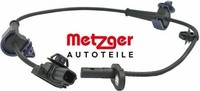 Metzger 0900844 Sensor FüR Raddrehzahl ABS Sensor Raddrehzahl FüR Honda