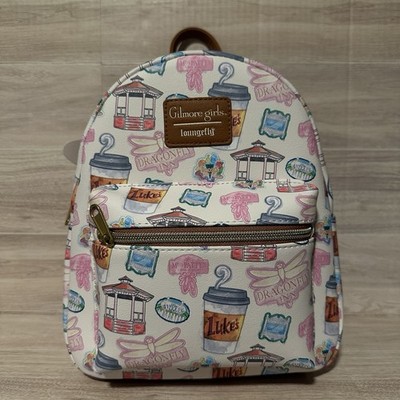Loungefly Gilmore Girls Icons Mini Backpack Loungefly Gilmore Girls Icons Mini Backpack & Cardholder  main image 3