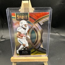 2023 Select DEVON ACHANE Premier Level Die-Cut Prizm #176 DOLPHINS  RC