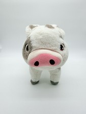 Disney Store Moana Pua Pig Plush White Gray Pink Soft Eyes Stuffed Animal 10  