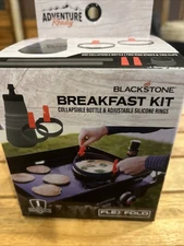 Blackstone Breakfast Kit Flex Fold Bottle & Adjustable Silicone Rings Set