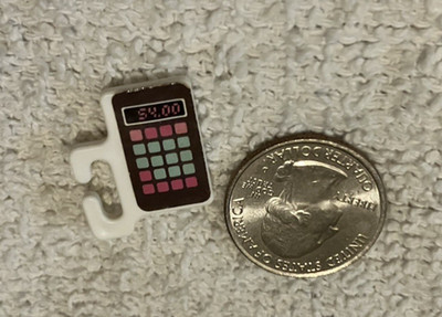 VTG Barbie doll calculator 1984 Day To Night office school accessory EUC!!