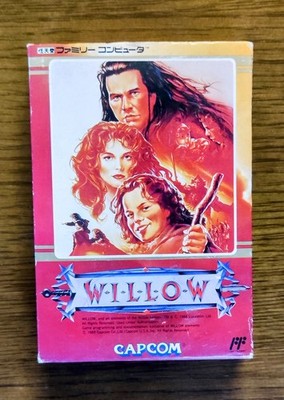 Willow Famicom FC Complete in Box CIB Tested NTSC-J Japan CAPCOM