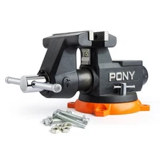 PONY 6 Inch Heavy Duty Bench Vise 8800LBS Clamping Force Pro Workshop Workbench