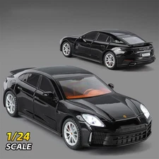1:24 Diecast Vehicle for Porsche Panamera Model Car Toy Sound Light Toy Gifts