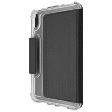 Urban Armor Gear Lucent Hard Folio for Apple iPad mini 6th Gen - Clear/Black