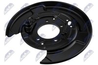 NTY HTO-TY-057 Spritzblech, Bremsscheibe Hinten Rechts FüR Lexus Toyota