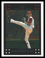 Bronson Arroyo 2007 Topps Chrome #15 Cincinnati Reds