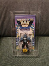 UKG Factory Error Masters of The WWE. Faker Auf Mysterio Card MOTU WWF Afe Afa