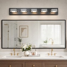 32 Inch LED 5CCT Vanity Light Bathroom Mirror...