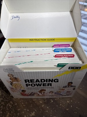 HOOKED ON PHONICS Your Reading Power SRA COMPLETE SET 1992 Vintage Reading