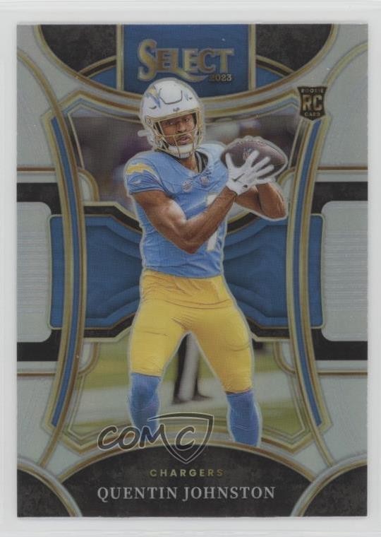 2023 Panini Select Suite Level Silver Prizm Quentin Johnston #453 Rookie RC 1k4m