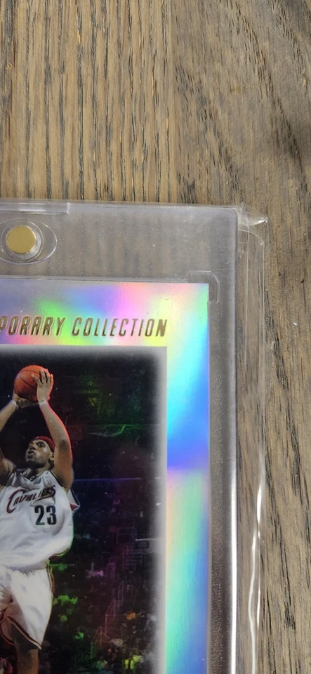 2003-04 Lebron James Topps Contemporary Collection RC Refractor Gold Foil - Image 3 of 4