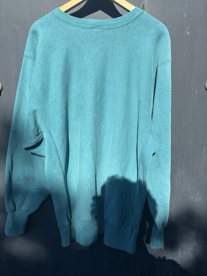 Suéter De Colección Champion Tejido Inverso Ohio State Script XXL Cuello Redondo Años 80 90 Foto 2 de 4