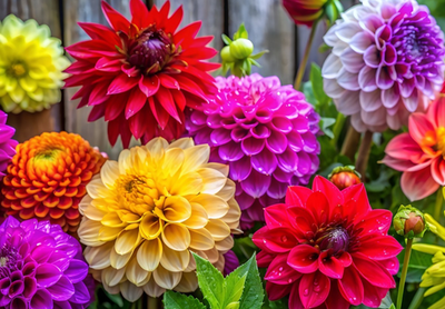 #ad large dahlia mix 75 seeds all kinds of tall large dahlias $3.99