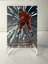 2025-26 UPPER DECK Series 2 JUSTIN HOLL OUTBURST SILVER DETROIT RED WINGS #310