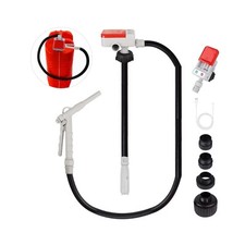 Fuel Transfer Pump 3.2GPM with Hand Nozzle for Quick Stop Flow Control, 51"...