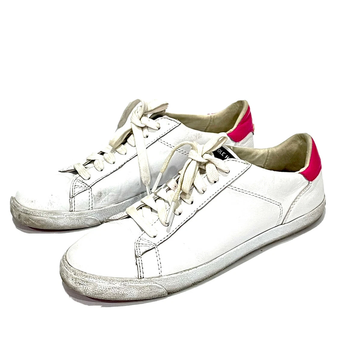 Cole haan carrie store sneaker white