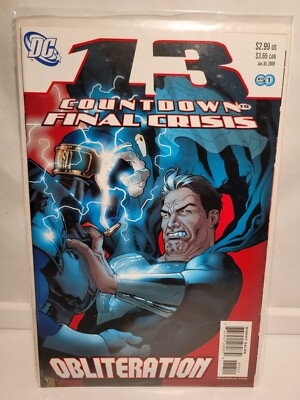 Countdown To Final Crisis #13 Obliteration DC Comics Comic Book VF 2008