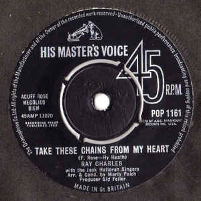 Take These Chains From My Heart 7'' : Ray Charles