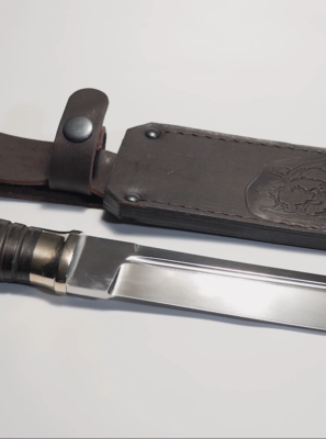 Plastun knife Cossack Damascus Tactical Knife fixed X12MF Russian