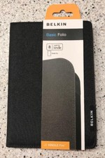 Belkin F8N716TTC00 Basic Folio For Kindle Fire Black NEW