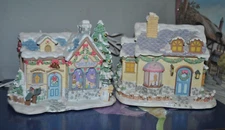 Precious Moments Hawthorne Village S/2 Tiny Treasures Toyshop 79383 TAILOR 79389