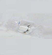 STOCK 50 PEZZI Scatola in plexiglass per bomboniera confetti a forma di 09FG