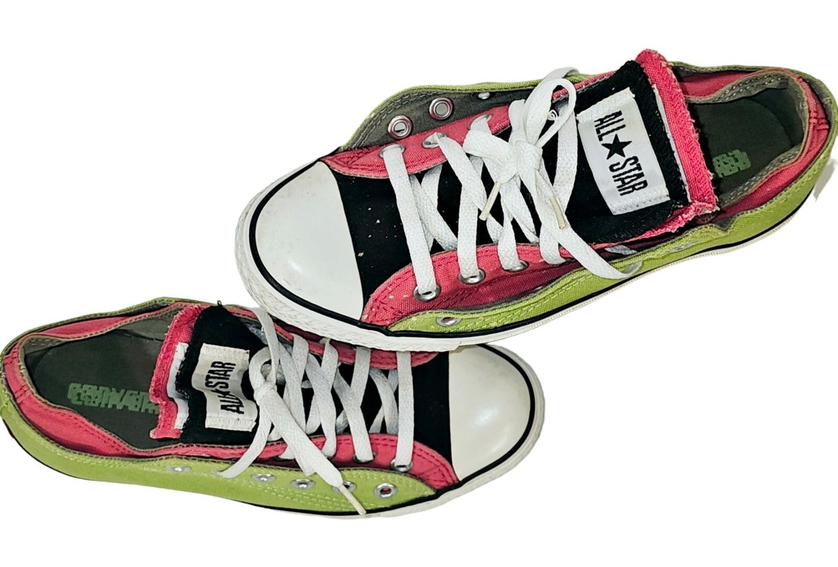 Converse Chuck Taylor All Star Women's 6 Shoes Green Pink Converse Chuck Taylor All Star Women's 6 Shoes Green Pink