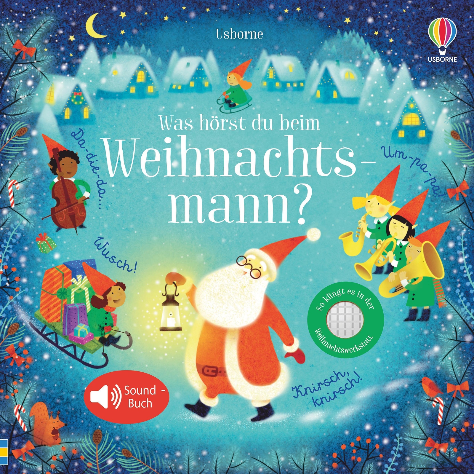 Thumbnail - Was Hörst Du Beim Weihnachtsmann? Soundbuch Sam Taplin Buch 10 S.