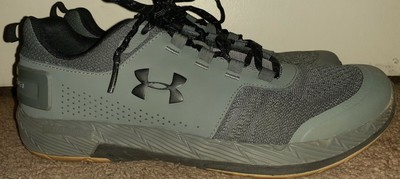 Under Armour Men's Ua Commit Tr Ex Grey Ankle-High Mesh Training Shoes -  11M | eBay